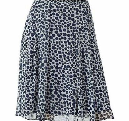 Heine Chiffon Print Skirt