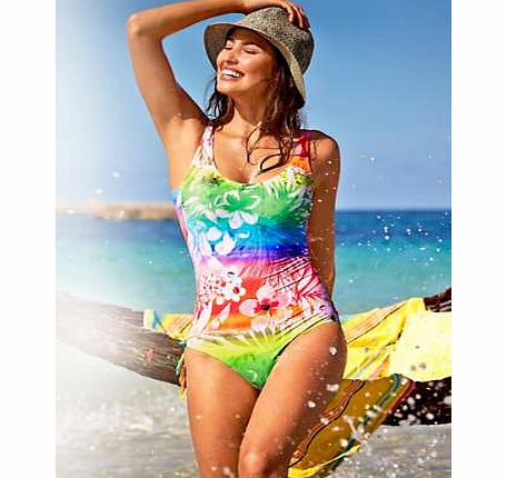 Heine Floral Print Swimsuit