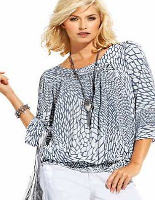 Heine Graphic Print Blouse