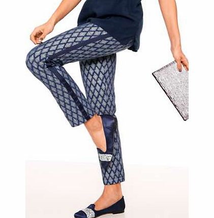 Heine Jacquard Trousers