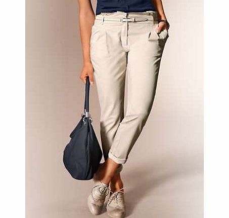 Heine Lightweight Pleated Chinos