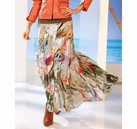 Heine Print Maxi Skirt