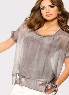Heine Silk Tunic Style Top