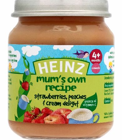 4m+ Strawberries Peaches  Cream Delight