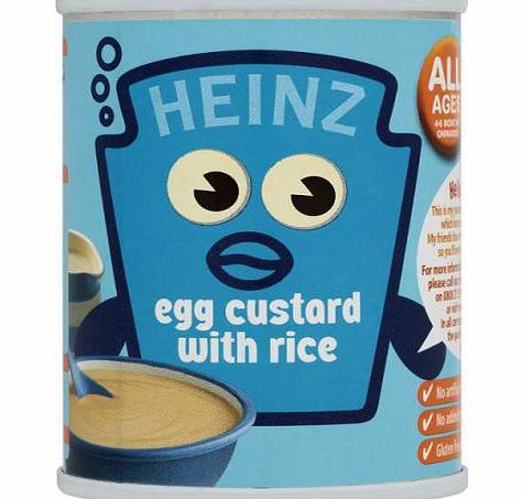 Egg Custard with Rice 4mth+ 128g