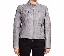 Helium Casual storm grey biker jacket