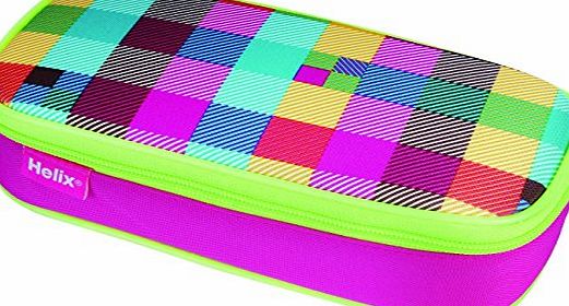Helix 934310 Neon Jumbo Pencil Case
