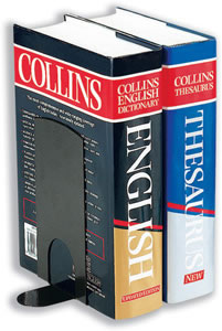 Bookends Stepped W100xH180mm Black Ref