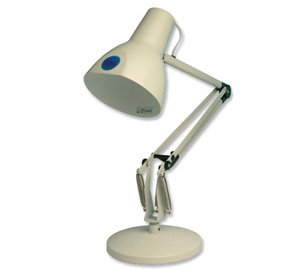 Classic GLS Desk Lamp 60W White Ref VL1040