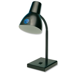Helix Classic GLS Table Lamp 60W Black Ref VL5010
