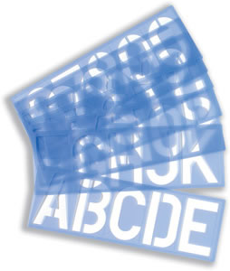 Sign Writing Kit of Letters Numbers and