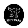 Hellcat Records Logo Black Button Badges