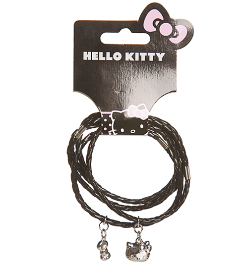 Hello Kitty 5 Piece Faux Leather Bracelets With