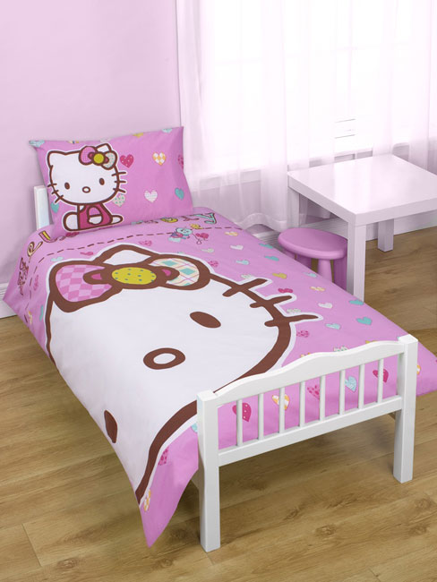 Hello Kitty Folk Junior Duvet Cover
