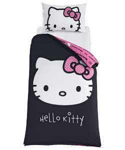 Hello Kitty Graphic Duvet Cover Set - Single