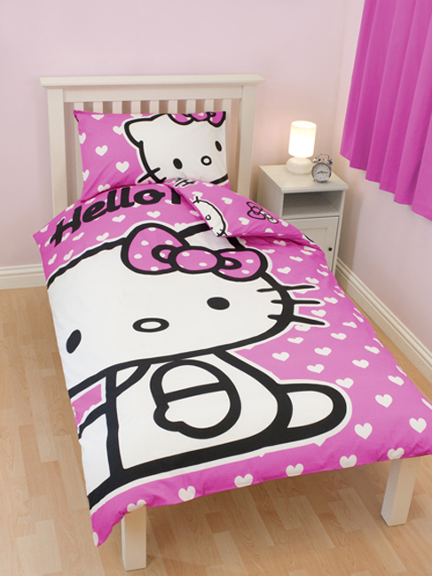 Hearts Single Duvet Cover