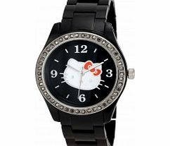 Hello Kitty Ladies Grand Prix Kitty Black Watch