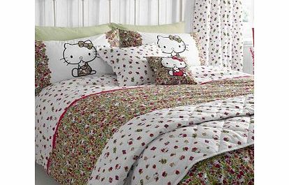 Hello Kitty  Liberty Art Strawberry Fields Bedding Cushions 30 x 30cm