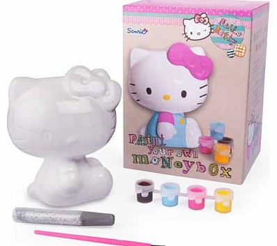 Hello Kitty Paint Your Own Money Box