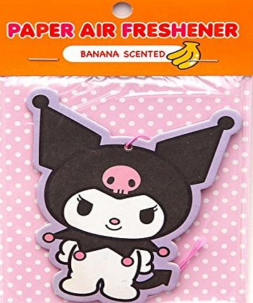 Hello Kitty Sanrio Kuromi Car Air Freshener Banana Scent