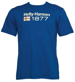Helly Hansen Mens Graphic T-Shirt Classic Blue