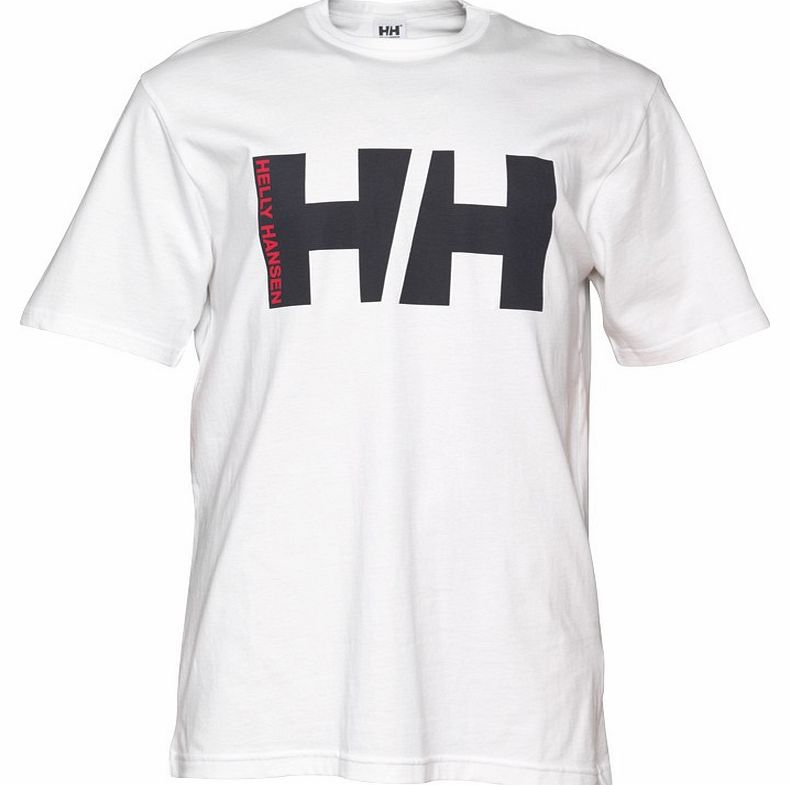 Helly Hansen Mens Logo T-Shirt White