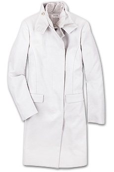 Helmut Lang Funnel neck coat