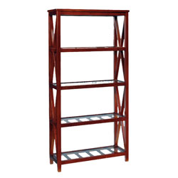 Country - Tall Glazed Bookcase