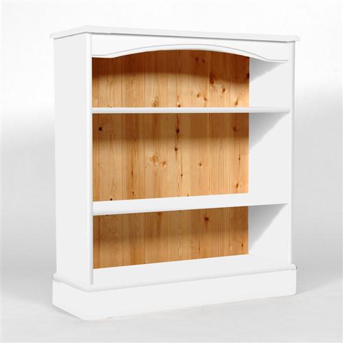 Hemingway White Painted Pine Low Bookcase 1016.017