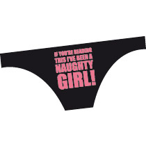Hen Party Knickers - Naughty girl