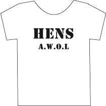 hen party T-Shirt - AWOL