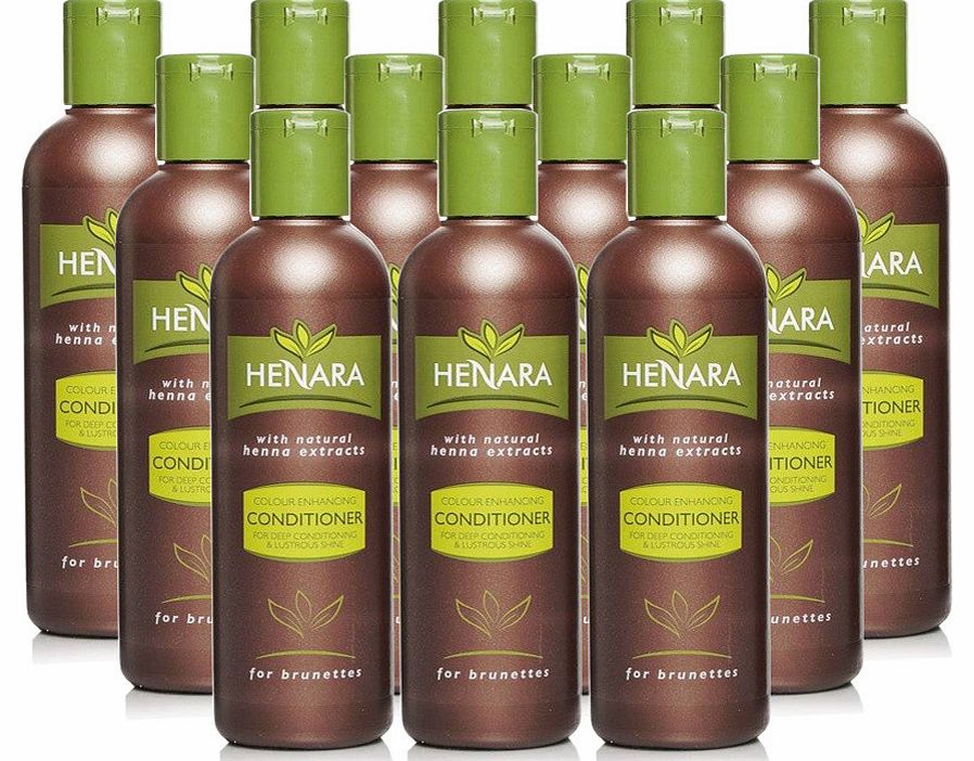Henara Conditioner Dark 12 Pack