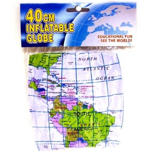 Henbrandt Inflatable World Globe