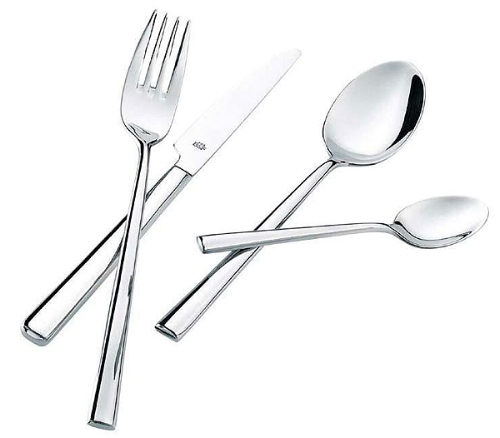 Quest Polished 24 Piece Boxed Cutlery Set