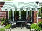 Awning: W3.0 x D2.0 - Green and White