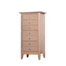 henley Oak 7 drawer chest