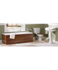 Henley White Traditional Bathroom Suite
