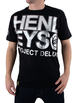 Henleys Black Downgate T-Shirt