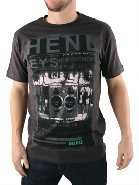Henleys Charcoal Callan T-Shirt