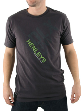 Henleys Charcoal Frogwell T-Shirt
