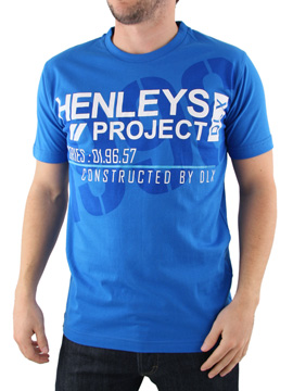 Henleys Cobalt Timber T-Shirt