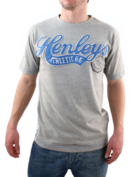 Henleys Grey Fletcher T-Shirt