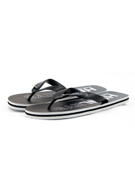 Grey Gradey Flip Flops