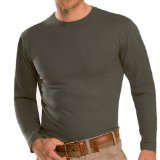 Hanes Fit-T Long-Sleeve, Olive, M
