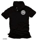 Henleys LOST DHARMA POLOSHIRT, black, SIZE XXL