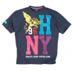 Henleys Mens Hydro T-Shirt Navy