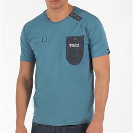 Mens Morri T-Shirt Blue Heaven