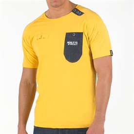 Mens Morri T-Shirt Yolk Yellow