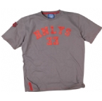 Henleys Mens Phantom T-Shirt Charcoal/Red