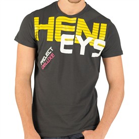 Henleys Mens Sopel T-Shirt Dark Shadow